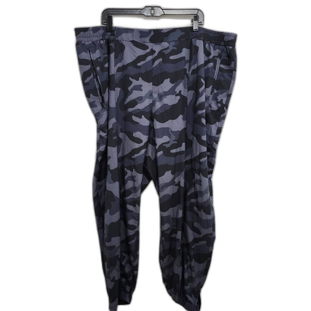 Old Navy Mid-Rise StretchTech Ankle Jogger Pants Salt Camo Athleisure Size 4X